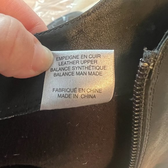 blondo heeled black boots ruched bow size 6 like new no tags - Picture 10 of 14